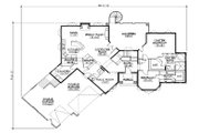 Mediterranean Style House Plan - 5 Beds 4.5 Baths 2398 Sq/Ft Plan #5-357 
