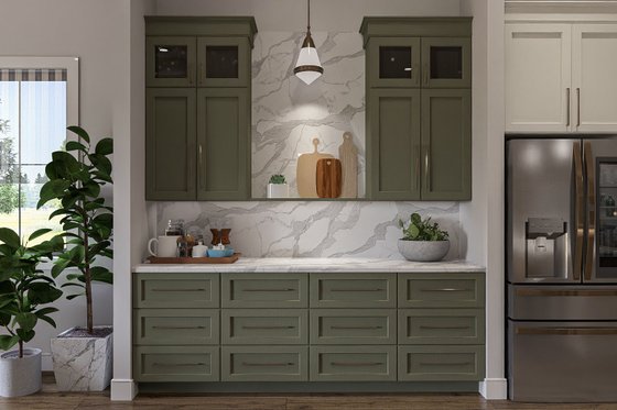 Interior - Dining Room 2 for Barndominium House Plan #455-254 - 2 bed, 2 bath