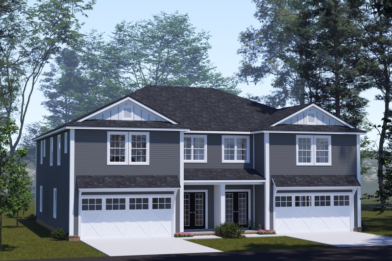 Home Plan - Traditional Exterior - Front Elevation Plan #513-2317