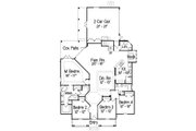 Traditional Style House Plan - 4 Beds 3 Baths 2802 Sq/Ft Plan #417-338 