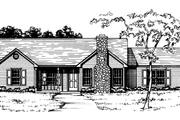 Ranch Style House Plan - 3 Beds 2 Baths 1215 Sq/Ft Plan #30-119 