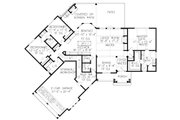 Ranch Style House Plan - 3 Beds 2.5 Baths 2165 Sq/Ft Plan #54-466 