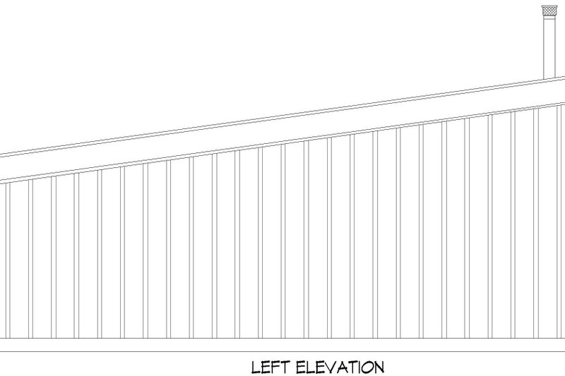 House Design - Exterior - Other Elevation for Contemporary House Plan #932-1218 - 1 bed, 1 bath