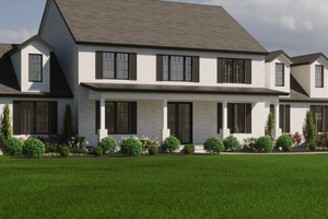 Country Exterior - Front Elevation Plan #1116-35