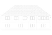 Traditional Style House Plan - 3 Beds 2 Baths 2054 Sq/Ft Plan #1060-281 
