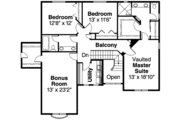 European Style House Plan - 3 Beds 3 Baths 2794 Sq/Ft Plan #124-562 