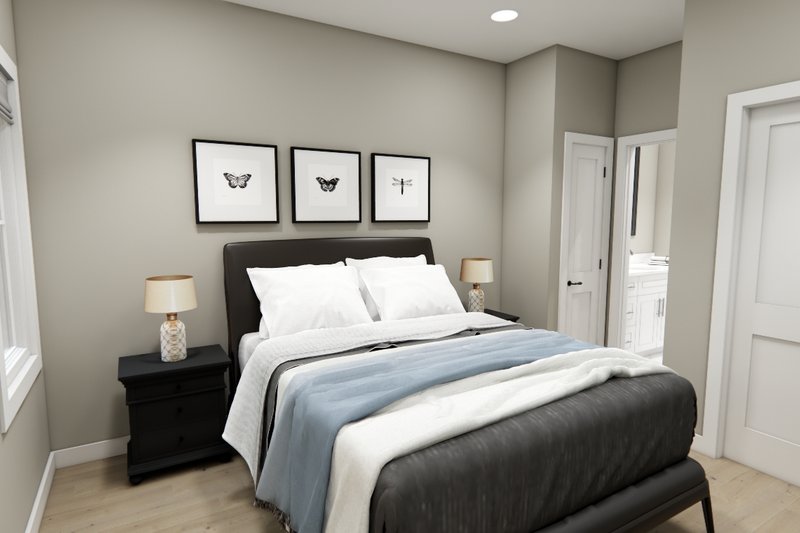 Home Plan - Interior - Bedroom 2 for Traditional House Plan #51-1415 - 4 bed, 3.5 bath