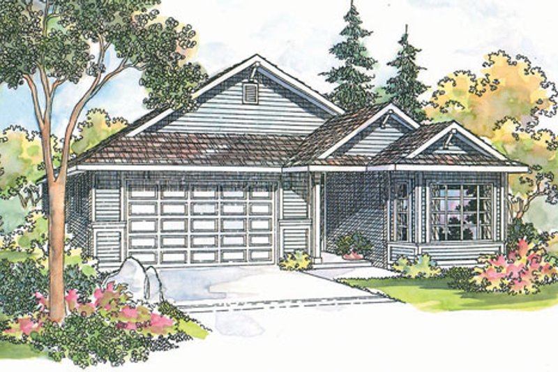 Home Plan - Traditional Exterior - Front Elevation Plan #124-358