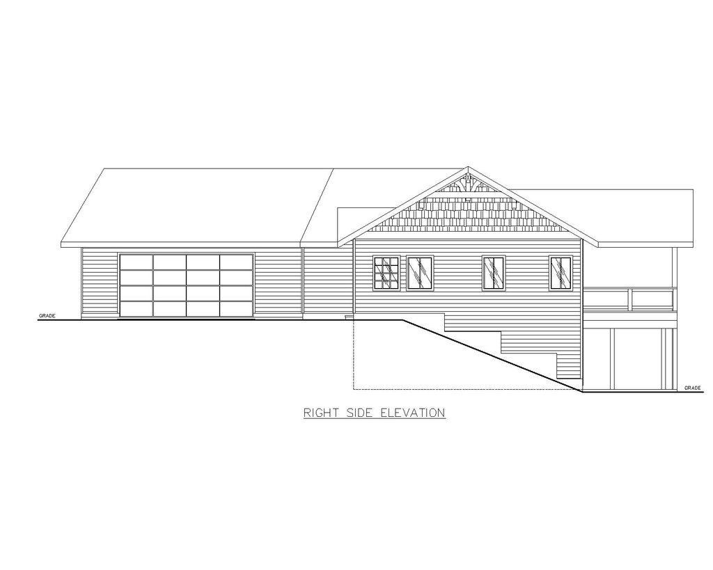 Exterior - Other Elevation for Craftsman House Plan #117-1083 - 3 bed, 2.5 bath