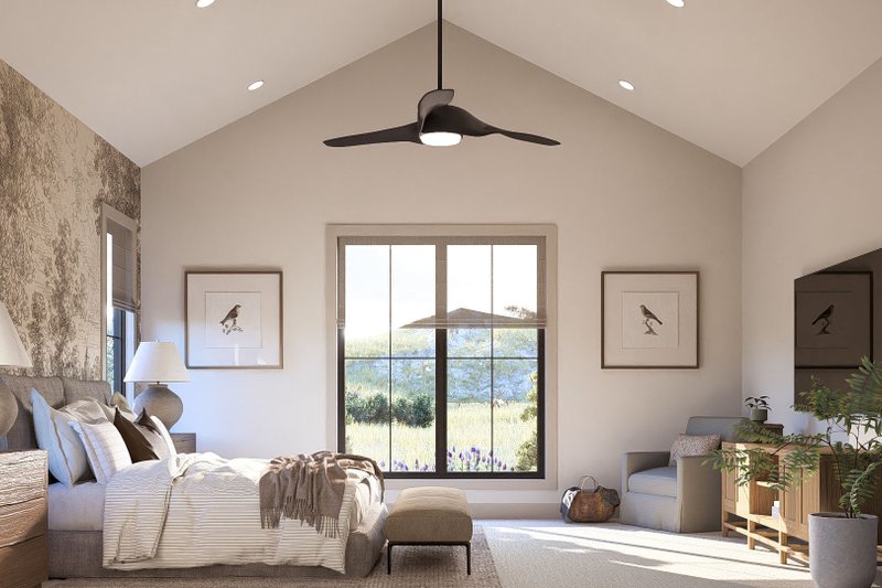 House Design - Interior - Bedroom for Prairie House Plan #455-370 - 3 bed, 2.5 bath