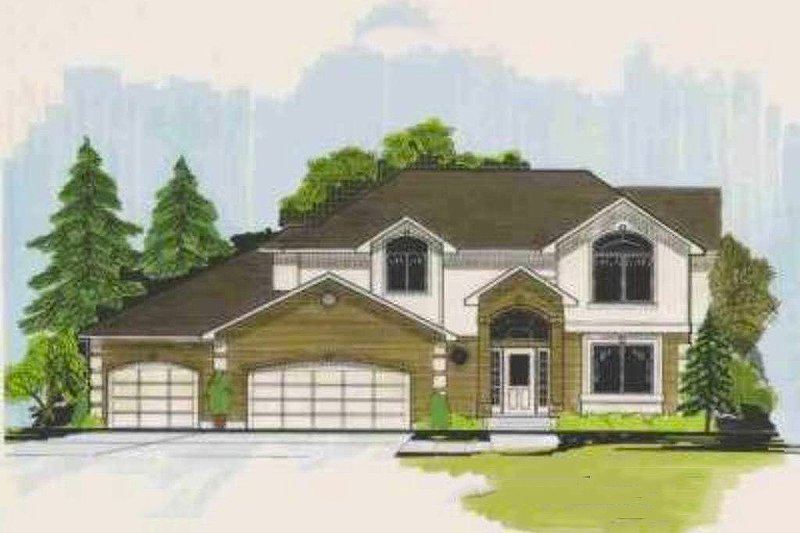 House Plan Design - Traditional Exterior - Front Elevation Plan #308-124