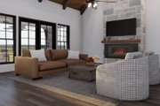 Traditional Style House Plan - 4 Beds 3.5 Baths 2716 Sq/Ft Plan #17-2385 