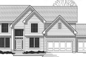 Traditional Exterior - Front Elevation Plan #67-863