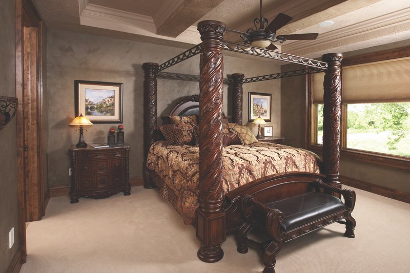 Home Plan - Photo 13 for European House Plan #70-1052 - 2 bed, 2 bath