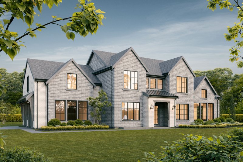 Home Plan - Farmhouse Exterior - Front Elevation Plan #1114-97