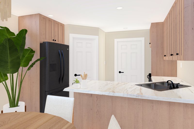 House Design - Interior - Kitchen for Ranch House Plan #1060-290 - 3 bed, 2 bath