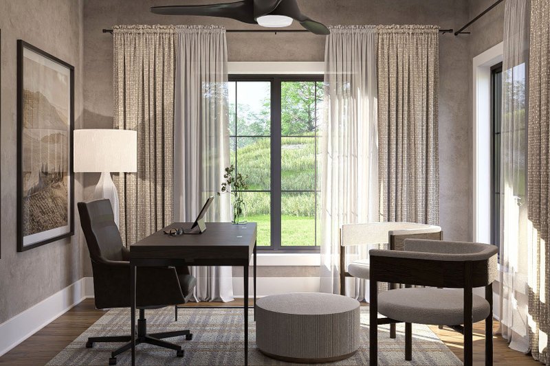 Home Plan - Interior - Other for Barndominium House Plan #455-508 - 2 bed, 2.5 bath