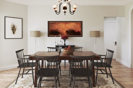 Interior - Dining Room 1 for Ranch House Plan #54-568 - 3 bed, 2 bath