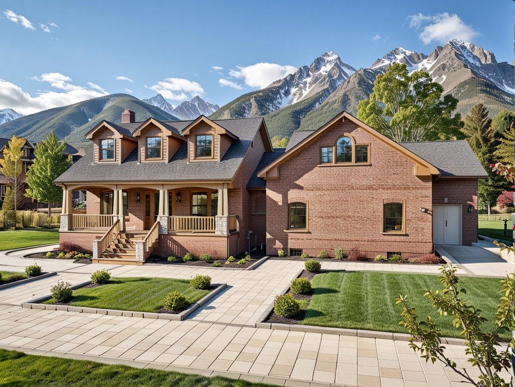 Exterior - Front Elevation 2 for Country House Plan #117-568 - 3 bed, 2 bath