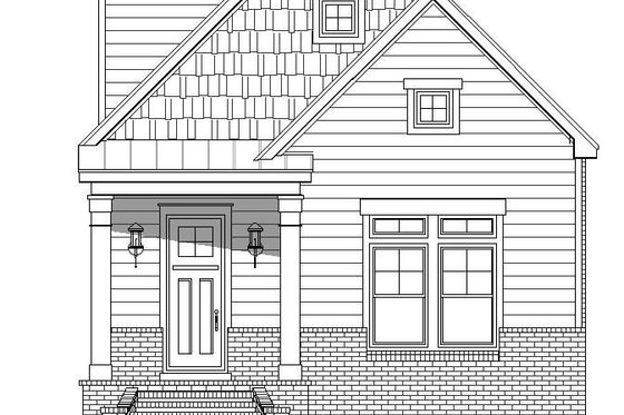 Exterior - Front Elevation 3 for Traditional House Plan #932-269 - 3 bed, 2.5 bath