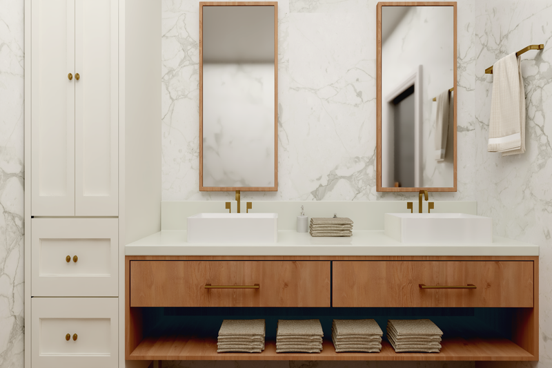 Architectural House Design - Interior - Master Bathroom 1 for Barndominium House Plan #1064-439 - 3 bed, 2 bath