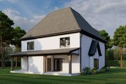 European Style House Plan - 2 Beds 2.5 Baths 1764 Sq/Ft Plan #17-2527 