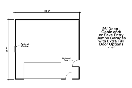 Floor Plan - Main Floor for Traditional House Plan #312-747, 0 bath