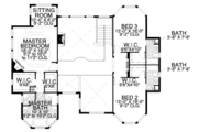 Mediterranean Style House Plan - 5 Beds 5.5 Baths 5810 Sq/Ft Plan #420-180 