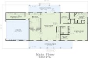 Traditional Style House Plan - 4 Beds 4 Baths 3217 Sq/Ft Plan #17-298 Floor 