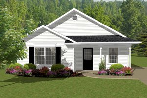 Home Plan - Cottage Exterior - Front Elevation Plan #14-239