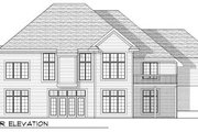 Colonial Style House Plan - 4 Beds 3 Baths 3771 Sq/Ft Plan #70-811 