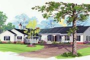 Traditional Style House Plan - 3 Beds 2.5 Baths 2758 Sq/Ft Plan #72-159 