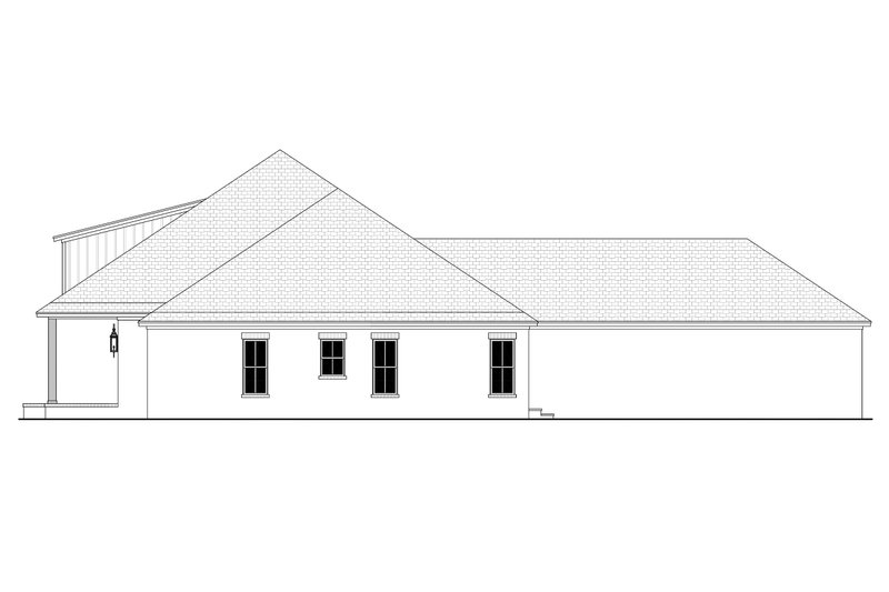 Dream House Plan - Exterior - Other Elevation 1 for Farmhouse House Plan #430-276 - 4 bed, 3.5 bath