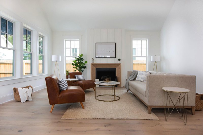 Architectural House Design - Interior - Family Room 1 for Traditional House Plan #461-82 - 4 bed, 3 bath