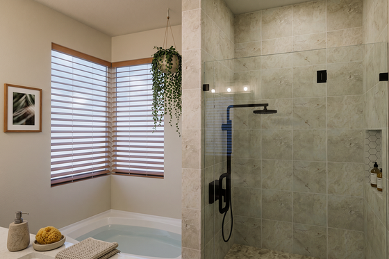 Interior - Master Bathroom 1 for European House Plan #1099-20 - 3 bed, 2.5 bath