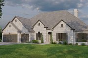 Traditional Style House Plan - 4 Beds 3.5 Baths 3012 Sq/Ft Plan #923-317 