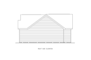Traditional Style House Plan - 3 Beds 2 Baths 1309 Sq/Ft Plan #54-617 