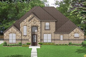 Traditional Exterior - Front Elevation Plan #84-558