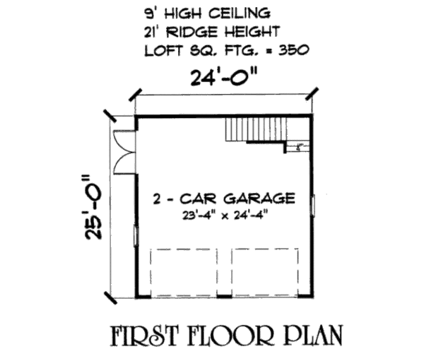 Traditional Floor Plan - Main Floor Plan #75-195