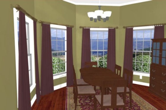 Photo 3 for Southern House Plan #56-198 - 3 bed, 2.5 bath
