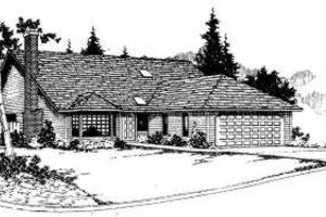 Traditional Exterior - Front Elevation Plan #303-288