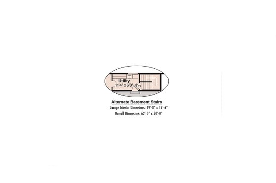 Floor Plan - Other Floor for Farmhouse House Plan #124-406 - 3 bed, 2 bath