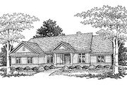 Traditional Style House Plan - 3 Beds 2 Baths 2115 Sq/Ft Plan #70-306 