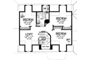 Country Style House Plan - 4 Beds 2.5 Baths 3434 Sq/Ft Plan #72-183 