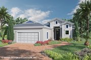 Ranch Style House Plan - 3 Beds 3.5 Baths 2535 Sq/Ft Plan #930-525 
