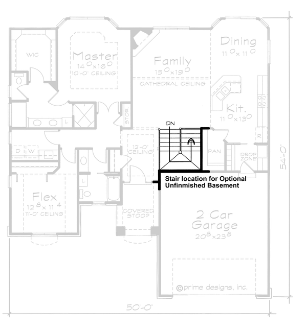 House Plan Design - Traditional Floor Plan - Other Floor Plan #20-2100