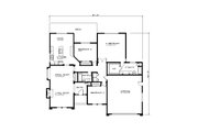 Modern Style House Plan - 3 Beds 2 Baths 1838 Sq/Ft Plan #515-66 Floor 