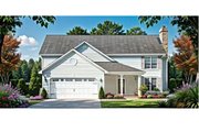 Traditional Style House Plan - 2 Beds 2 Baths 1000 Sq/Ft Plan #58-101 