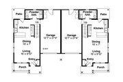 Cottage Style House Plan - 4 Beds 3 Baths 2142 Sq/Ft Plan #124-1075 