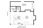Country Style House Plan - 0 Beds 0.5 Baths 578 Sq/Ft Plan #932-237 